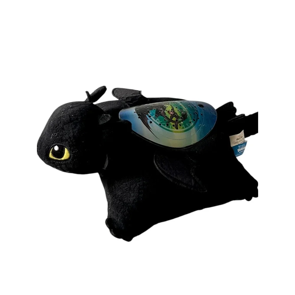 Pillow Pets Toothless‎ Star Projector Sleeptime Plush How To Train Your Dragon